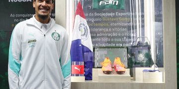 Gustavo Gómez ya tiene su rincón sagrado en Palmeiras