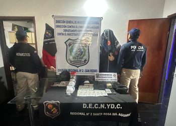 Detienen al hijo de una exdiputada en un operativo contra el narcotráfico en San Pedro