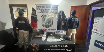 Detienen al hijo de una exdiputada en un operativo contra el narcotráfico en San Pedro