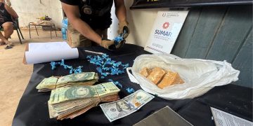Sacan de circulación más de 3.200 dosis de pasta base de cocaína a metros de un centro educativo de Loma Plata