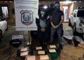 Incautan más de 120 kilos de marihuana y un vehículo en Presidente Franco