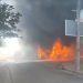 Incendio de gran magnitud afecta al mercado municipal de Itauguá