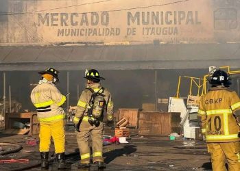Autoridades proyectan la reconstrucción total del Mercado de Itauguá