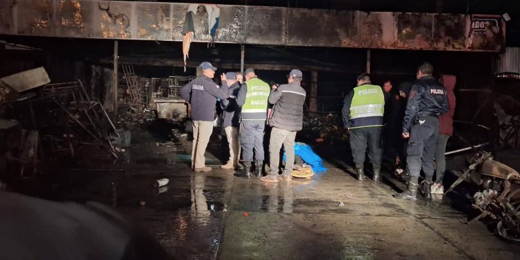Incendio en local comercial se cobra la vida de un hombre en Guarambaré
