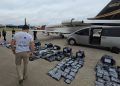 Interceptan jet procedente de Estados Unidos con 261 kilos de marihuana premium