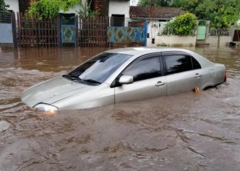 Reclamos por inundaciones en zona de obras sobre Mariscal López