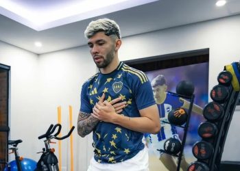 Julio Enciso y una foto que ilusionó a todo el mundo Boca