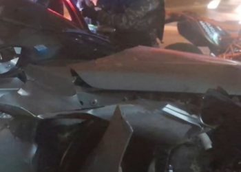 San Lorenzo: Fuga y persecución policial terminó en siniestro vial
