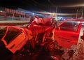Violento siniestro vial deja dos heridos en Ciudad del Este