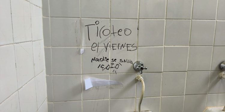 Activan protocolo de seguridad en una escuela de Luque tras hallazgo de amenaza de tiroteo