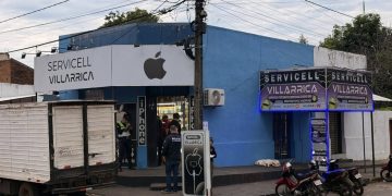 Asalto tipo comando en pleno centro de Villarrica: roban celulares por Gs. 200 millones