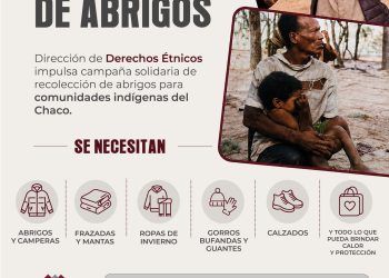 Impulsan colecta de abrigos para comunidades indígenas del Chaco