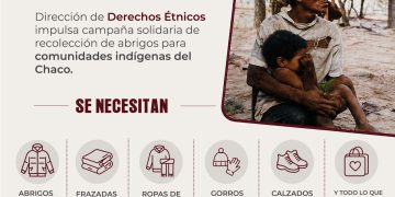 Impulsan colecta de abrigos para comunidades indígenas del Chaco