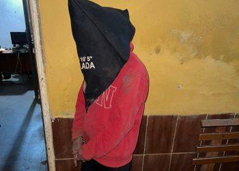 Mujer detenida tras atacar caseta policial en Concepción