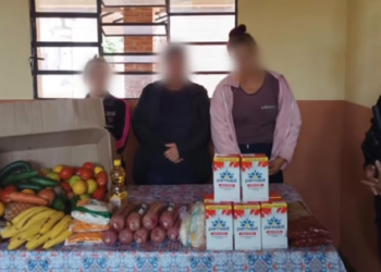 Cocineras detenidas por intentar robar insumos destinados para almuerzo escolar