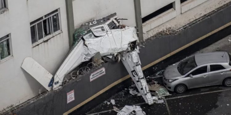 Avioneta se estrella contra un edificio y deja dos muertos en Belo Horizonte