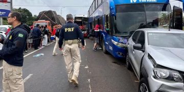 Buses con hinchas de Cerro Porteño protagonizan accidente múltiple en Foz de Iguazú