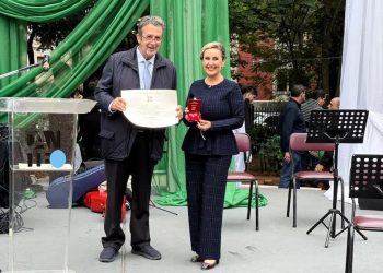 Fiscala recibe condecoración de Italia por su lucha contra el crimen organizado