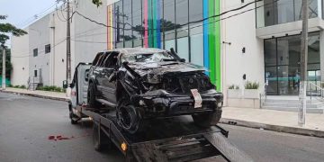 Autoproclamado jefe del Clan Rotela protagonizó un vuelco vehicular y quedó detenido