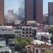 Incendio en el antiguo edificio de Ahorros Paraguayos en el centro de Asunción