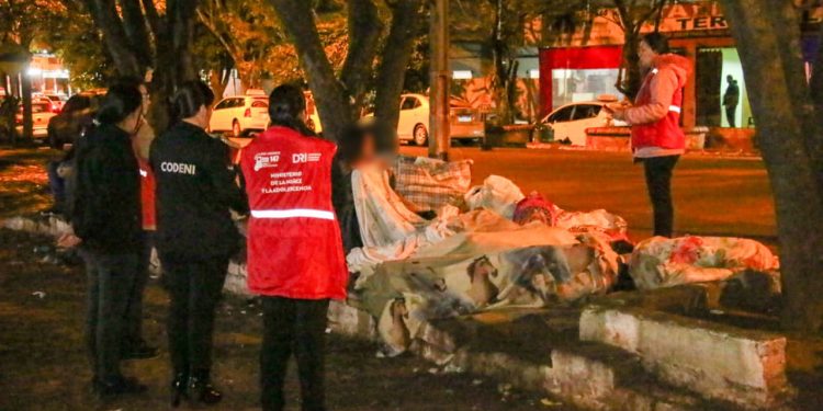 Instituciones coordinan operativo y rescatan a menores indígenas de las calles de Ciudad del Este