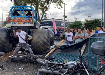 Al menos tres muertos por accidente en show de «Monster Truck» en Colombia
