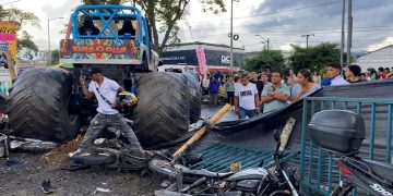 Al menos tres muertos por accidente en show de «Monster Truck» en Colombia