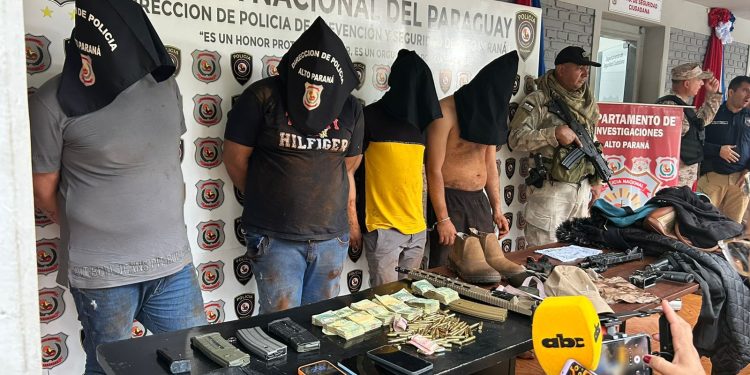 Detenidos relacionados con el asalto a empleados de una distribuidora en Ciudad del Este