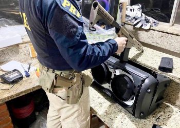Fusil adquirido en Paraguay cae en operativo de la PRF