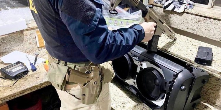 Fusil adquirido en Paraguay cae en operativo de la PRF