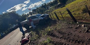 Murió conductor de 76 años tras violento choque con camioneta al mando de un menor