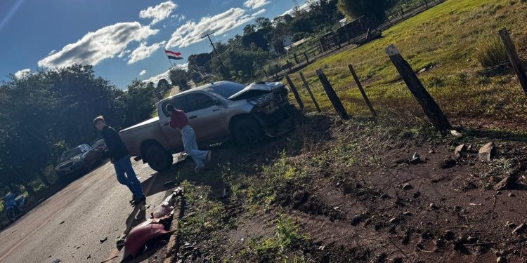 Murió conductor de 76 años tras violento choque con camioneta al mando de un menor