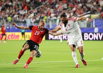 Austria venció a Jordania por 3-1 y ganó un partido de Copa del Mundo luego de 36 años