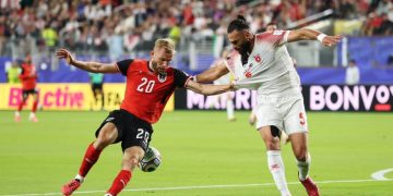 Austria venció a Jordania por 3-1 y ganó un partido de Copa del Mundo luego de 36 años