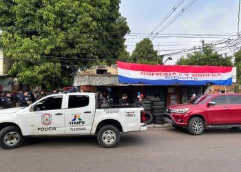 Allanan gomería en Lambaré en busca de responsables de ataque que hirió a conductor de Bolt