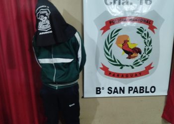 Aprehenden a presunto ladrón de espejos retrovisores en el barrio San Pablo de Asunción