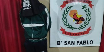 Aprehenden a presunto ladrón de espejos retrovisores en el barrio San Pablo de Asunción