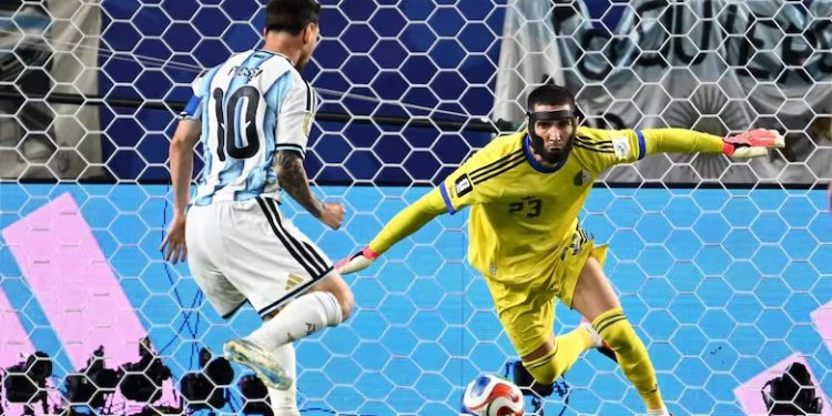 Goleada de Argentina, hat trick y nuevo récord para Messi