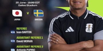 La FIFA vuelve a designar a Ivan Barton para arbitrar otro partido del Mundial 2026