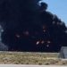 Bombardero de EE.UU se estrelló poco después de despegar y dejó 8 muertos
