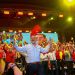 Arnaldo Samaniego cierra su campaña con una fuerte demostración de fuerza