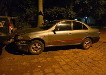 Conductor alcoholizado chocó contra una patrullera durante operativo policial en Concepción