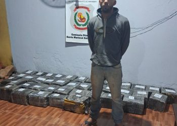 Detienen a hombre con tobillera electrónica y más de 500 kilos de presunta marihuana