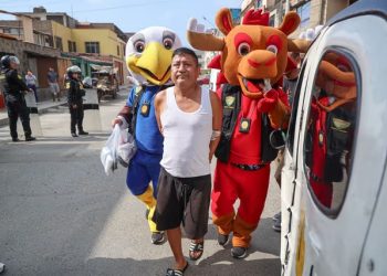 Mascotas del Mundial, pero de la Policía: así cayó traficante de drogas en Perú