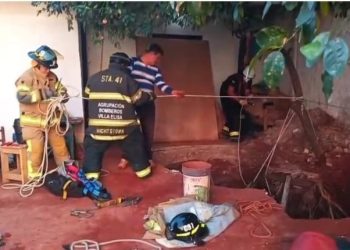 Hombre muere sepultado tras derrumbe de un pozo en Villa Elisa