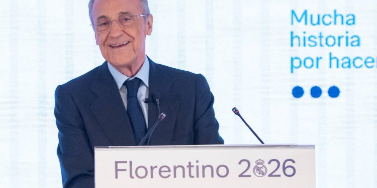 Florentino Pérez continuará al frente del Real Madrid