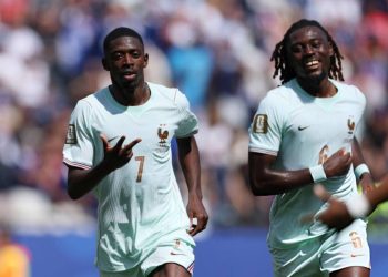 Triplete de Dembélé en lo goleada de Francia sobre Noruega
