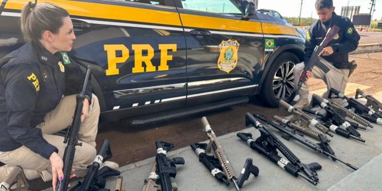 PRF concretó la mayor incautación de fusiles de toda su historia