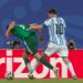 La falta de Lionel Messi que los argelinos reclamaron para tarjeta roja