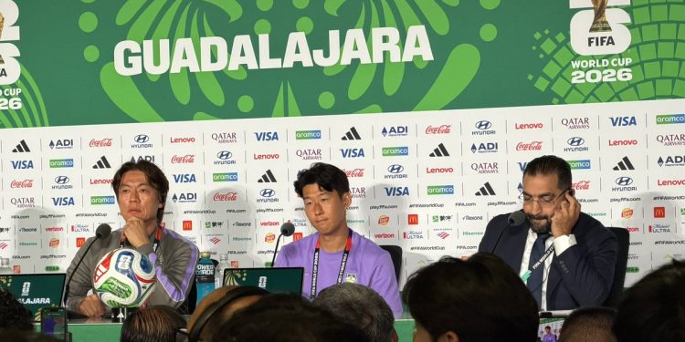 Por «burlas» a Son, plantel de Corea del Sur rompió su relación con la prensa de su país